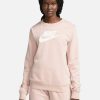 Clothing * | Nike Online Nsw Club Fleece Gx Crew Light Pink