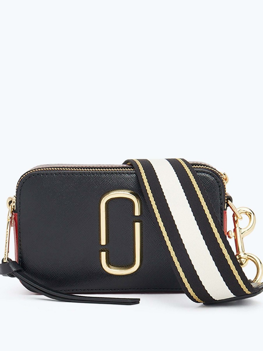 Accessories * | Marc Jacobs Limited Edition Snapshot Cross-Body Bag Black