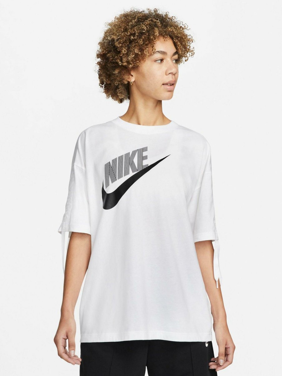 Clothing * | Nike Exquisite Gifts Nsw Dance Short Sleeve Tee White