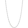 Accessories * | Simply Limited Edition 035 Diamond Cut Singapore Chain Necklace Silver