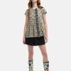 Clothing * | Regatta Premium Orla Kiely S/S Top Green Floral