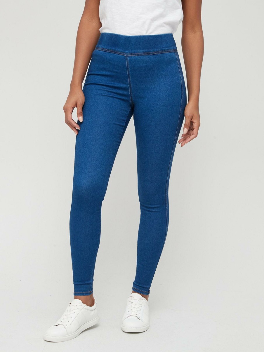 Clothing * | Everyday Limited Edition High Waist Jegging Mid Wash