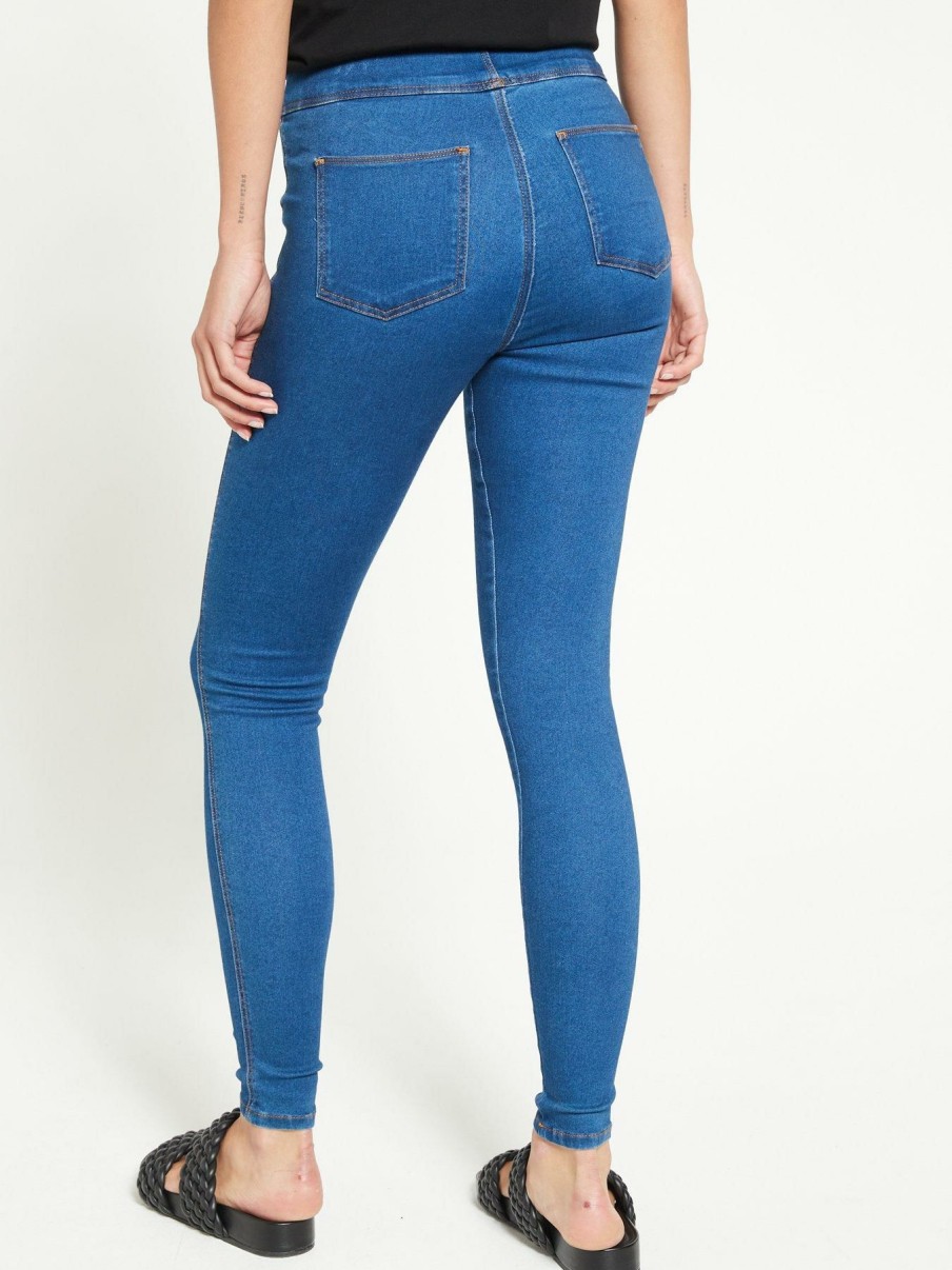 Clothing * | Everyday Limited Edition High Waist Jegging Mid Wash