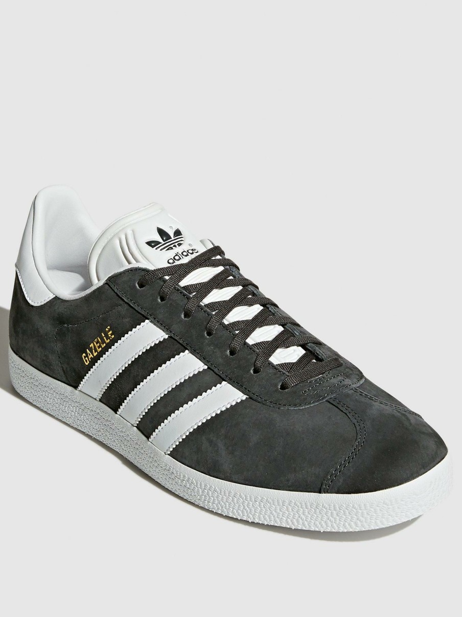 Shoes * | Adidas Originals Discount Store Gazelle Trainers Grey/White