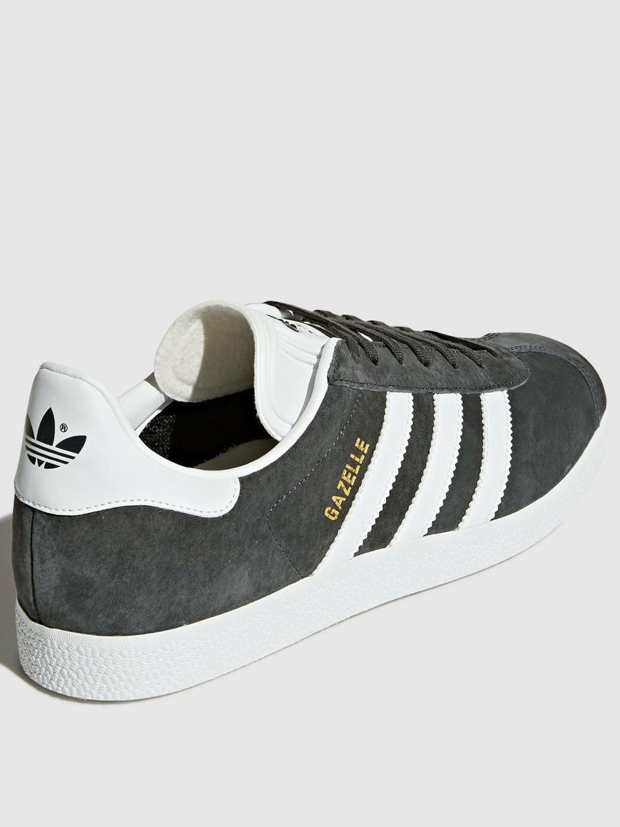 Shoes * | Adidas Originals Discount Store Gazelle Trainers Grey/White