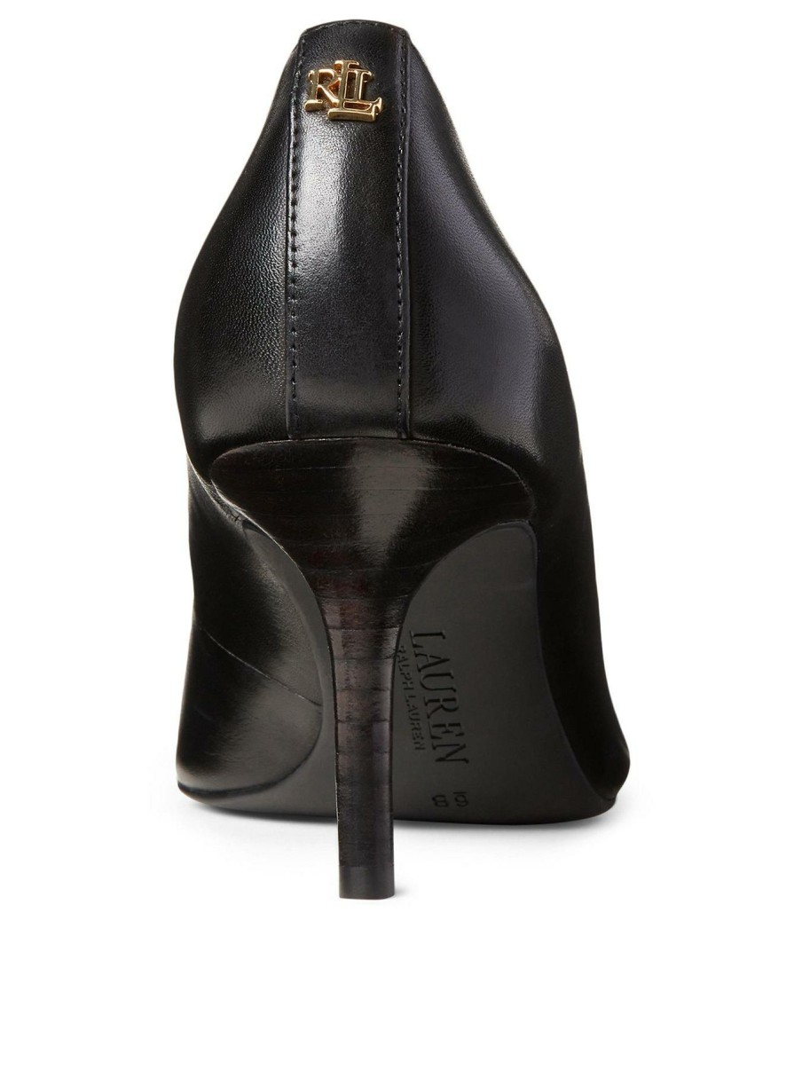 Shoes * | Lauren By Ralph Lauren Outlet Sale Lanette Heeled Pump Black