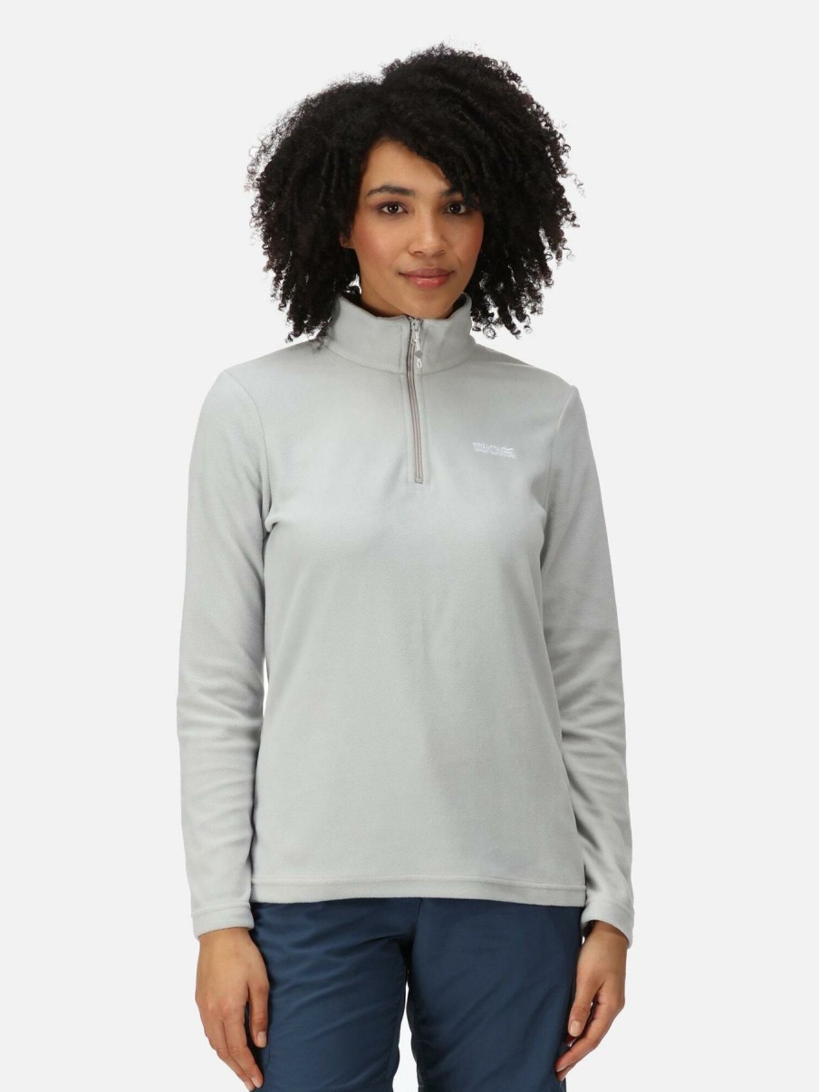 Clothing * | Regatta Exquisite Gifts Sweethart Quarter Zip Fleece Steel