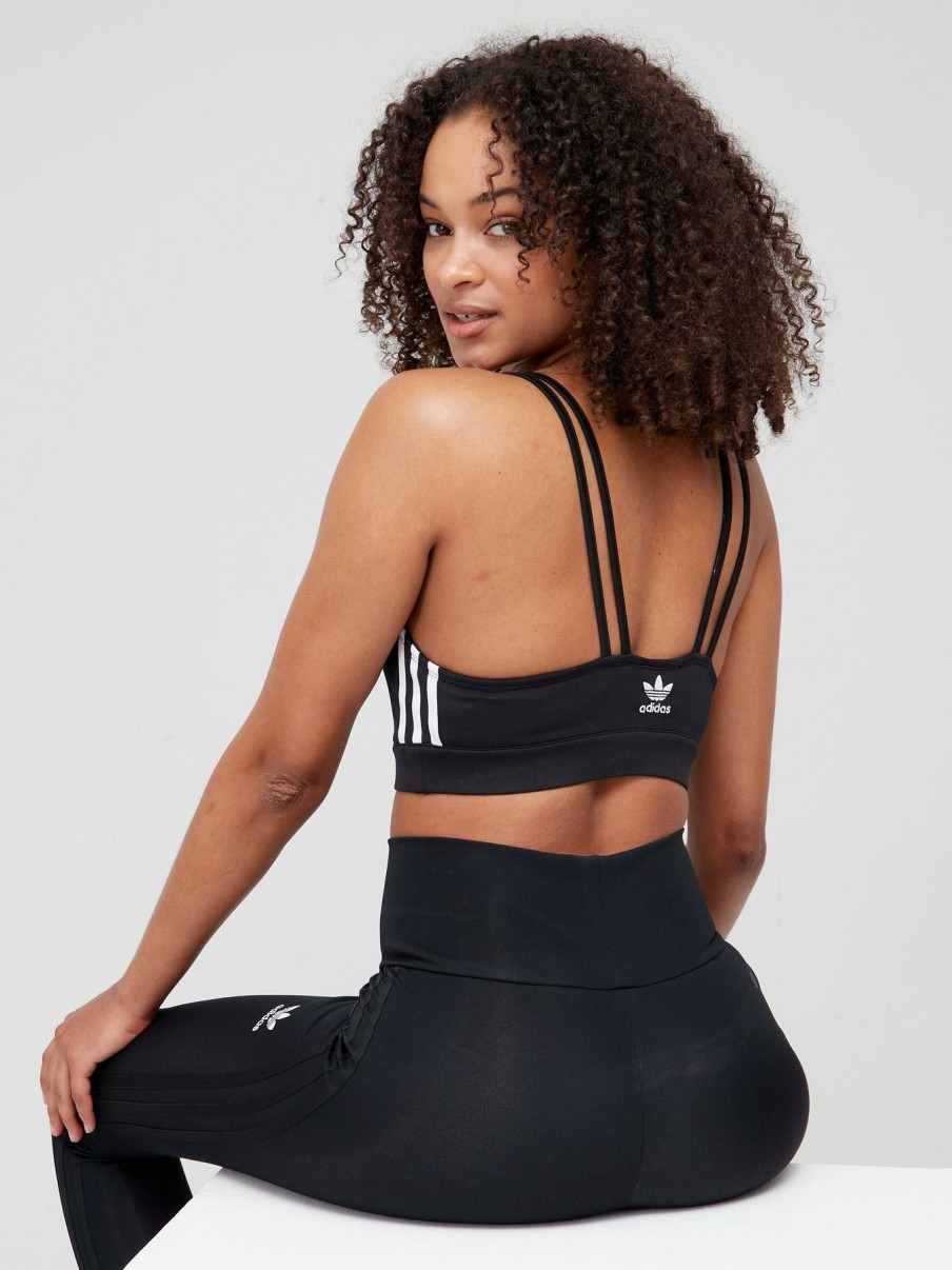 Clothing * | Adidas Originals Online Discount Bra Top Black