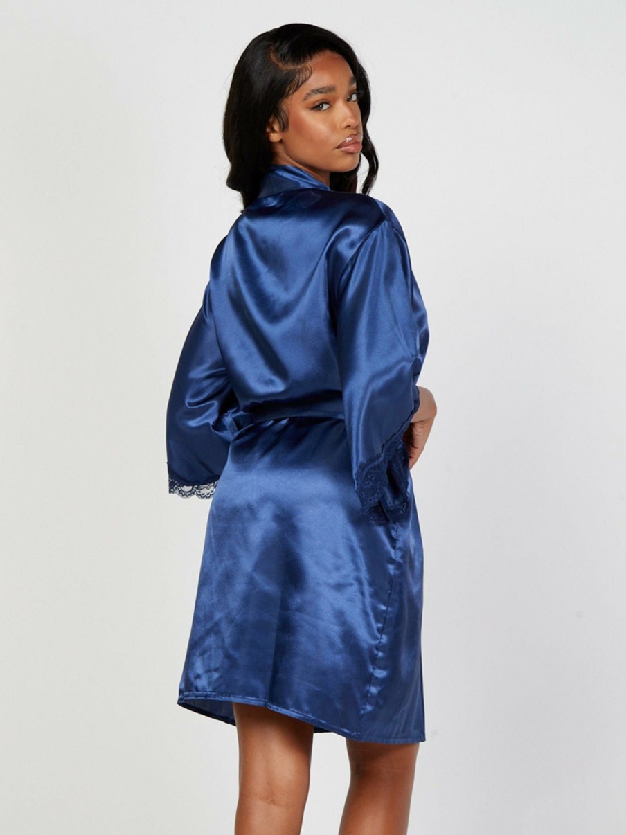 Clothing * | Boux Avenue Original Maisie Robe Blue