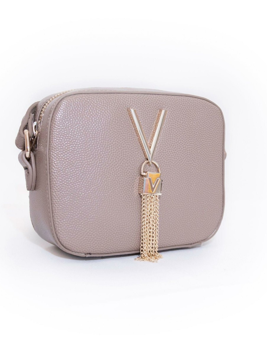 Accessories * | Valentino Bags Discount Store Divina Camera Cross Body Bag Taupe