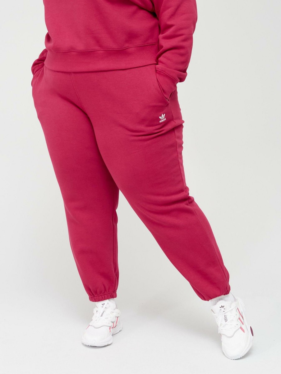 Clothing * | Adidas Originals Exquisite Gifts Pants (Plus Size) Burgundy