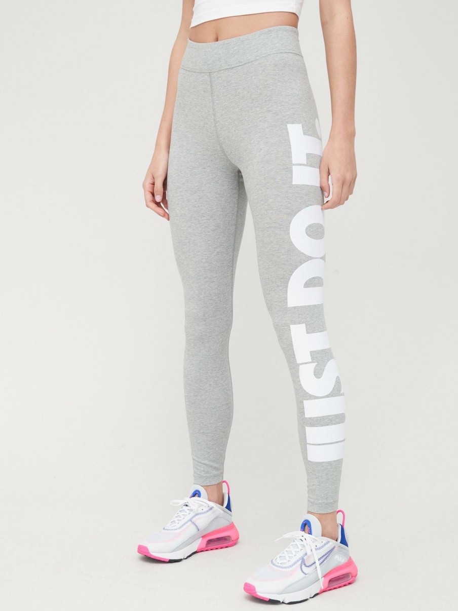 Clothing * | Nike Best Choice Nsw Essential Jdi Legging Dark Grey Heather