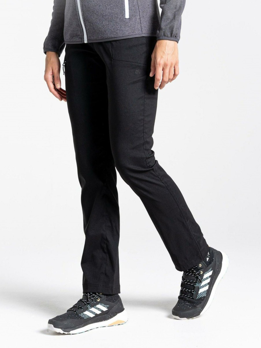 Clothing * | Online Discount Craghoppers Kiwi Pro High Waisted Trouser Black