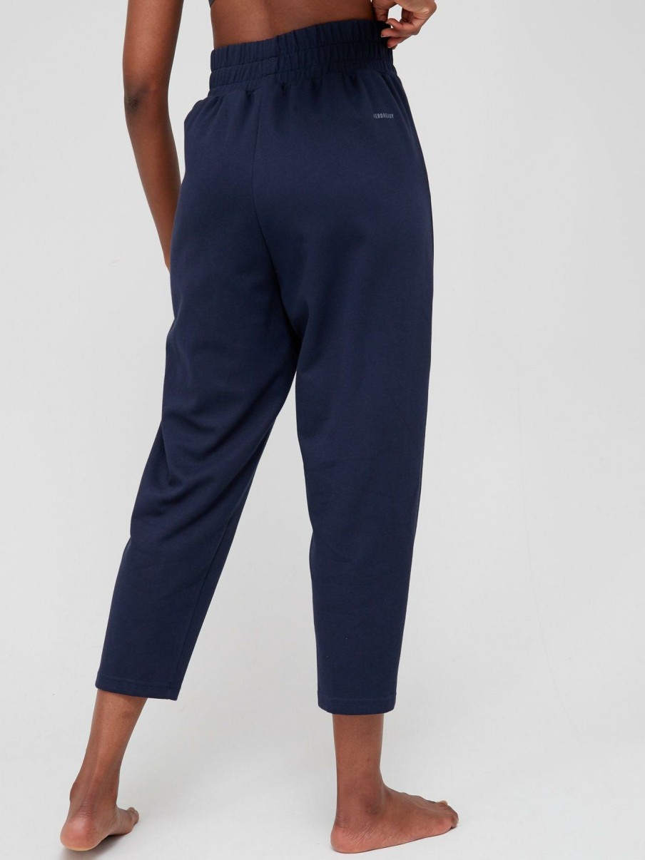 Clothing * | Adidas Best Choice Yoga 7/8 Pants Navy