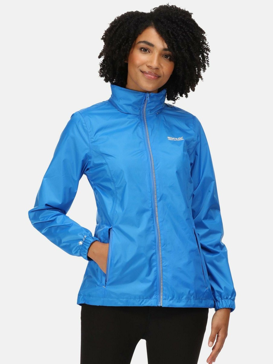 Clothing * | Regatta Limited Edition Corinne Iv Waterproof Shell Jacket Blue