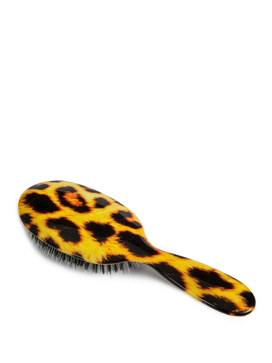 Accessories * | Rock & Ruddle Best Choice Leopard Print Large Mixed Bristle Brush And Wide Tooth Comb Bundle