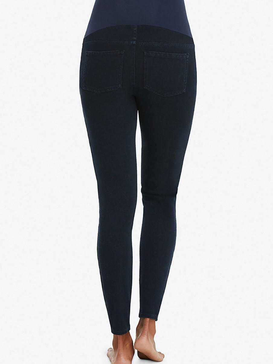 Clothing * | Spanx Discount Store Medium Control Mama Jean-Ish Legging Black