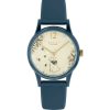 Accessories * | Radley Best Choice Ladies Teal Silicone Strap Floral Dog Dial Watch Ry21286 Gold