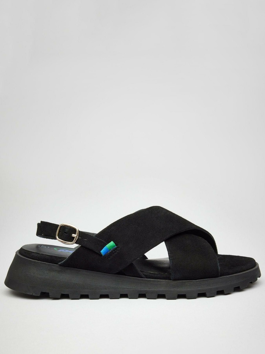 Shoes * | Pod Discount Sale Mika Wedge Sandals Black