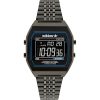 Accessories * | Adidas Discount Addidas Digital Two Stainless Steel Unisex Watch Black