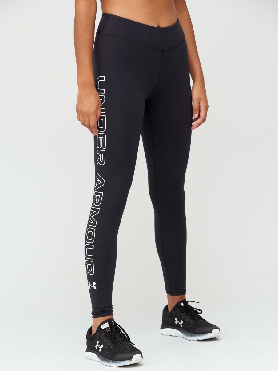 Clothing * | Under Armour Best Choice Favourite Logo Leggings Black