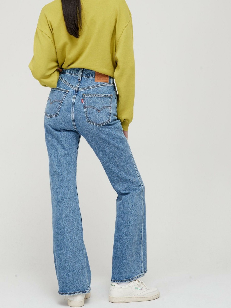 Clothing * | Levi'S Discount Sale 70'S High Rise Flared Jeans Blue